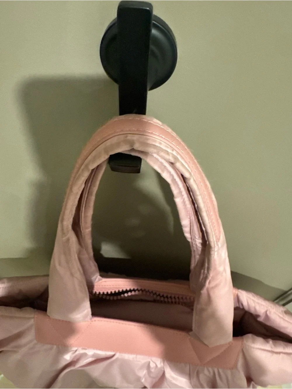VEE Collective Blush Pink Quilted Tote Bag